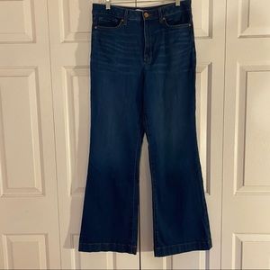 Lauren Conrad LC high rise flare jeans size 14